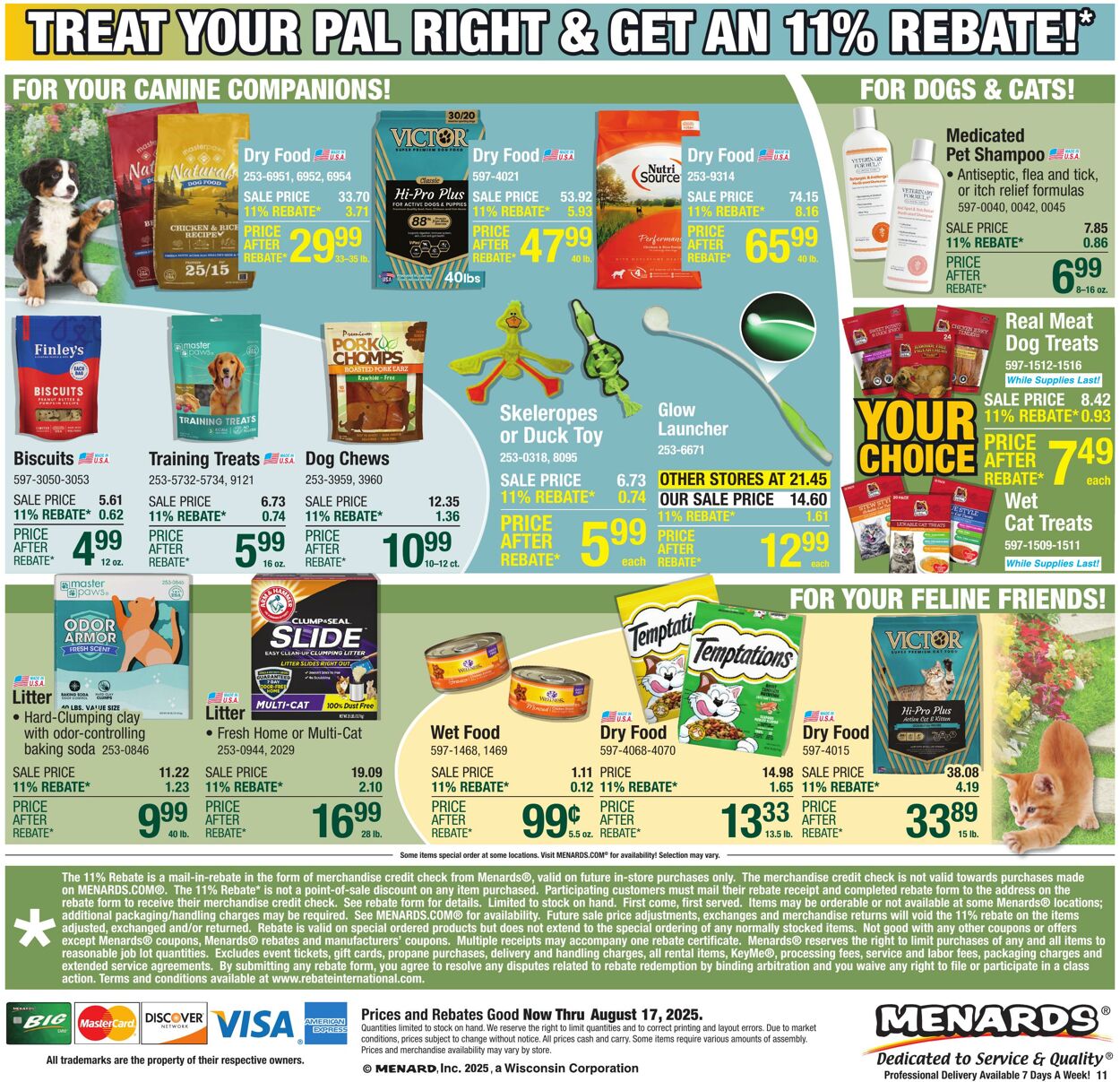 Weekly ad Menards 08/06/2025 - 08/17/2025