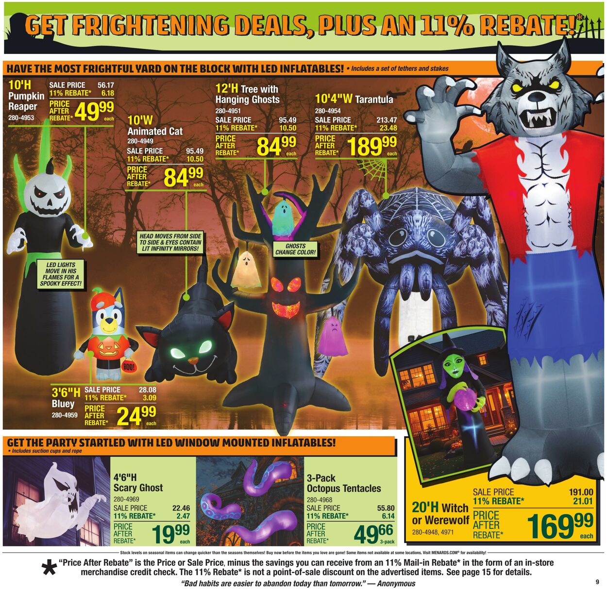 Weekly ad Menards 09/10/2025 - 09/21/2025