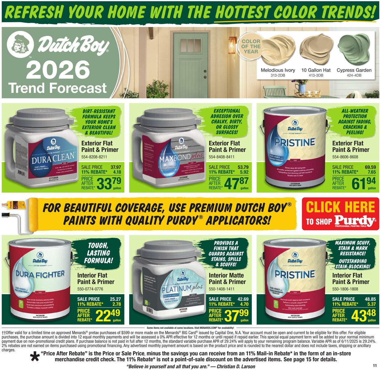Weekly ad Menards 09/10/2025 - 09/21/2025