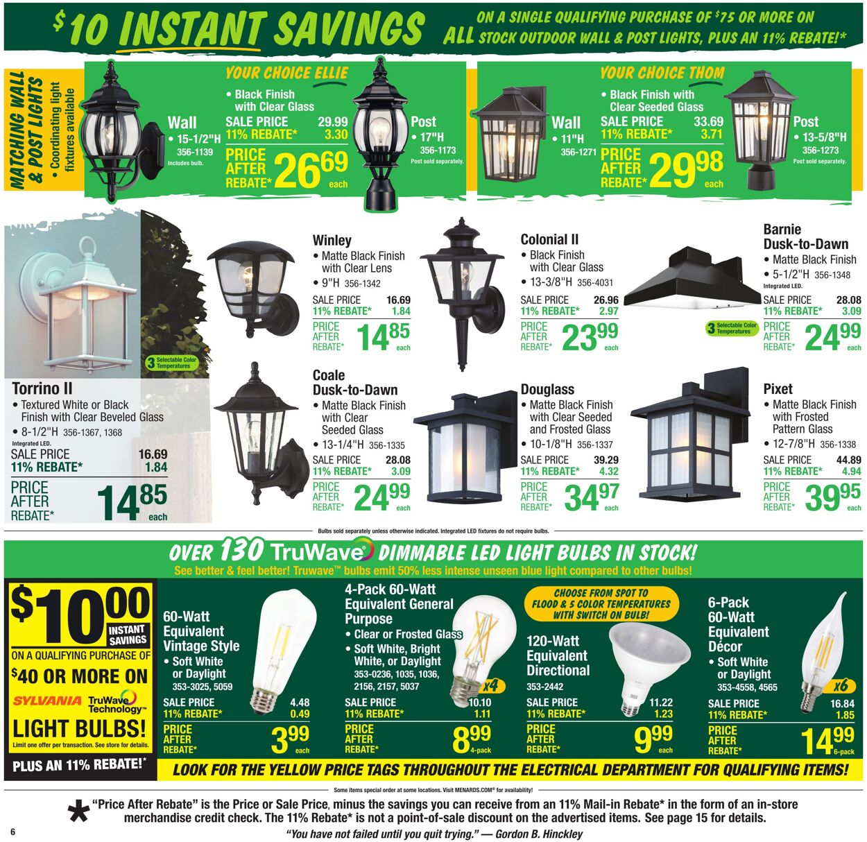 Weekly ad Menards 09/10/2025 - 09/21/2025