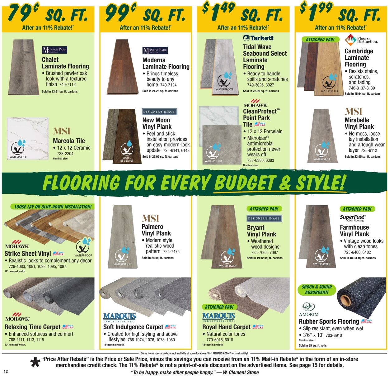 Weekly ad Menards 09/10/2025 - 09/21/2025