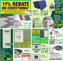 Weekly ad Menards 09/10/2025 - 09/21/2025