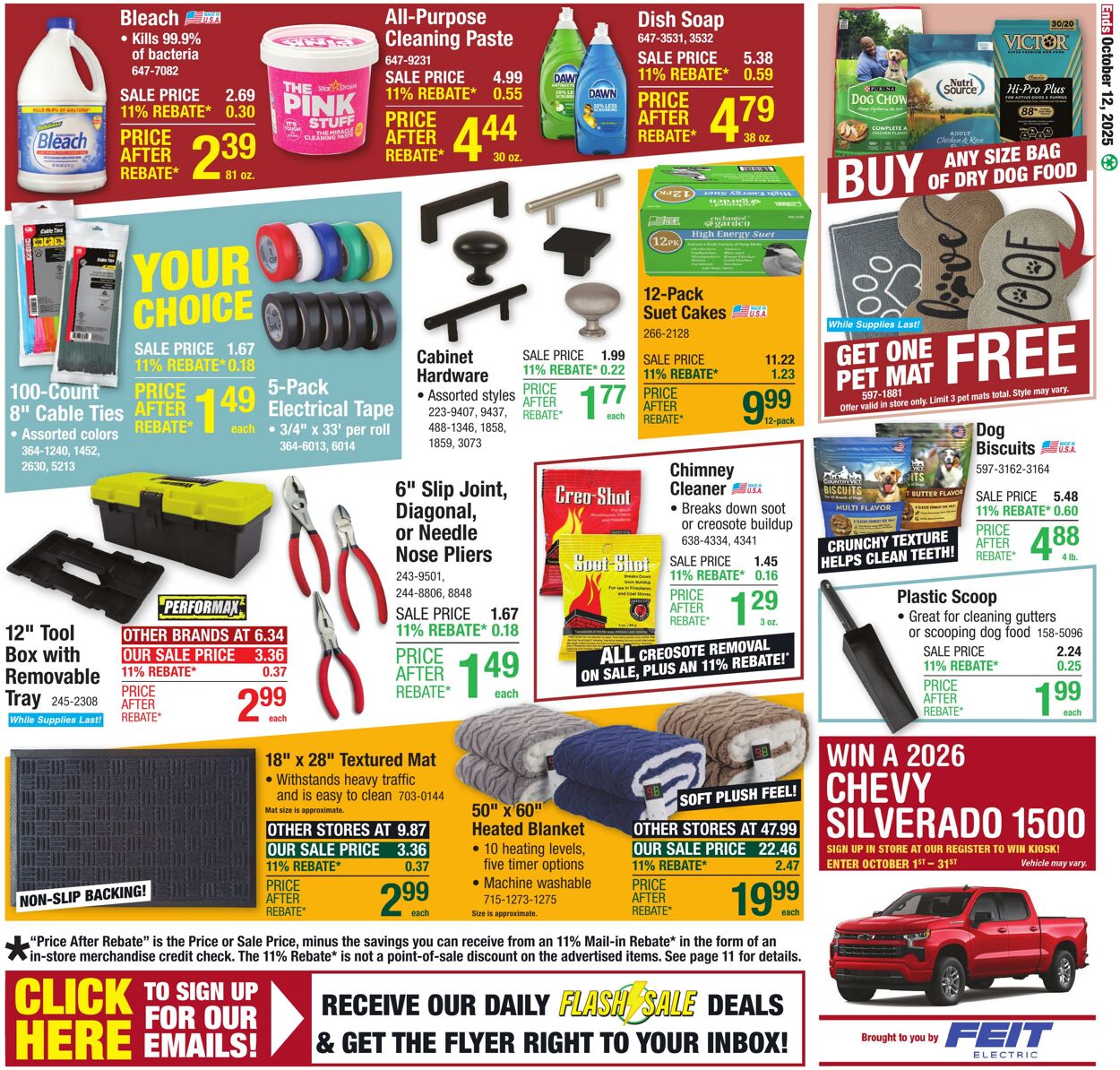 Weekly ad Menards 10/01/2025 - 10/12/2025