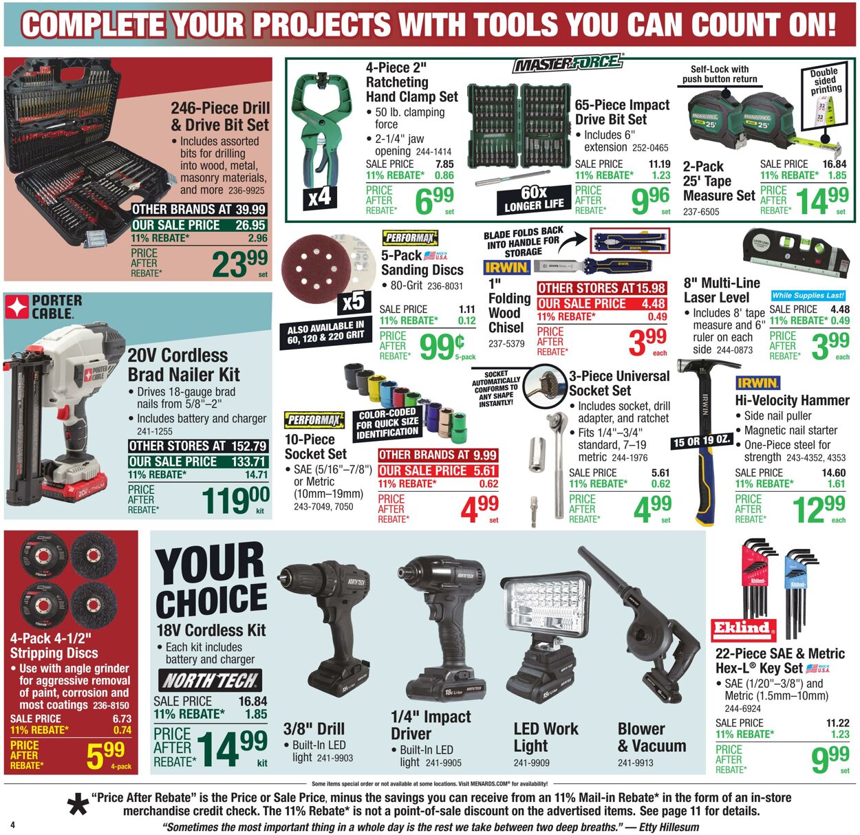 Weekly ad Menards 10/01/2025 - 10/12/2025