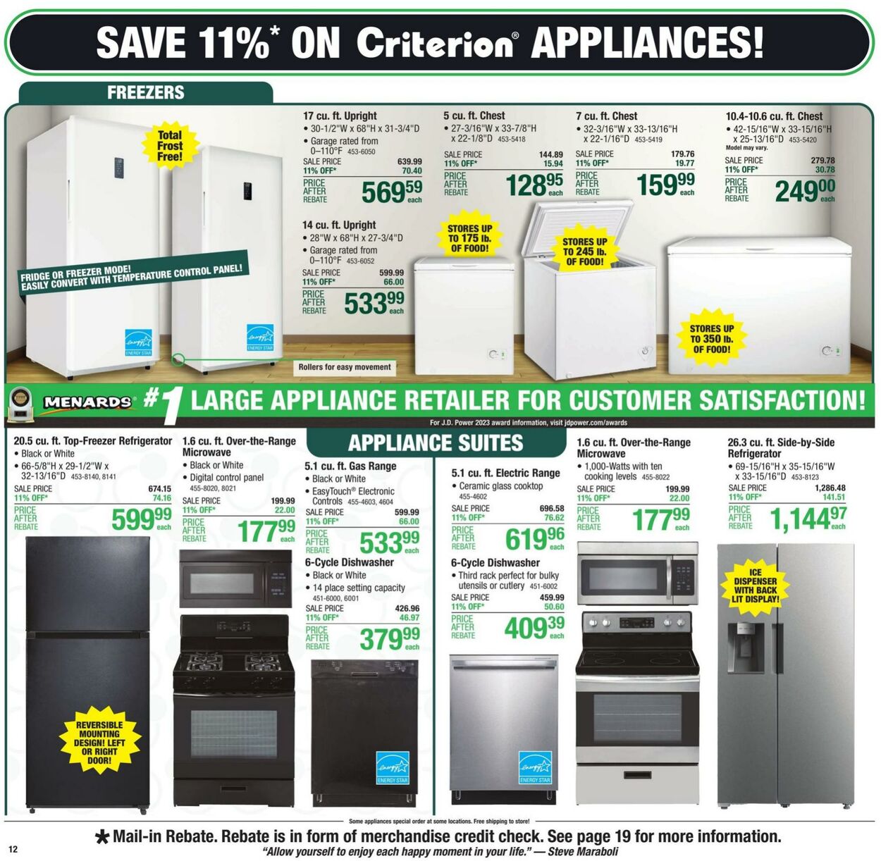 Weekly ad Menards 11/09/2023 - 11/22/2023