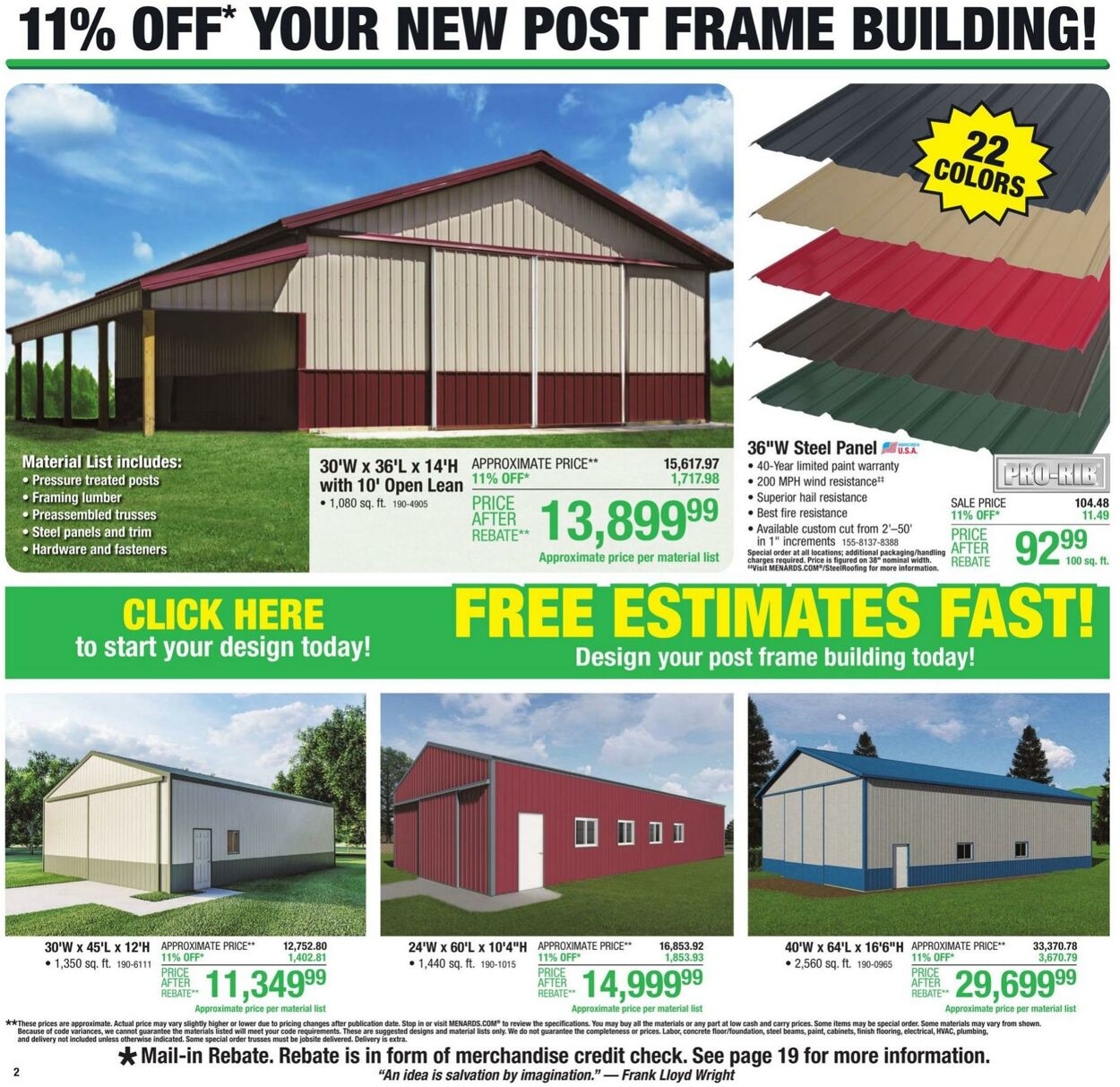 Weekly ad Menards 11/09/2023 - 11/22/2023