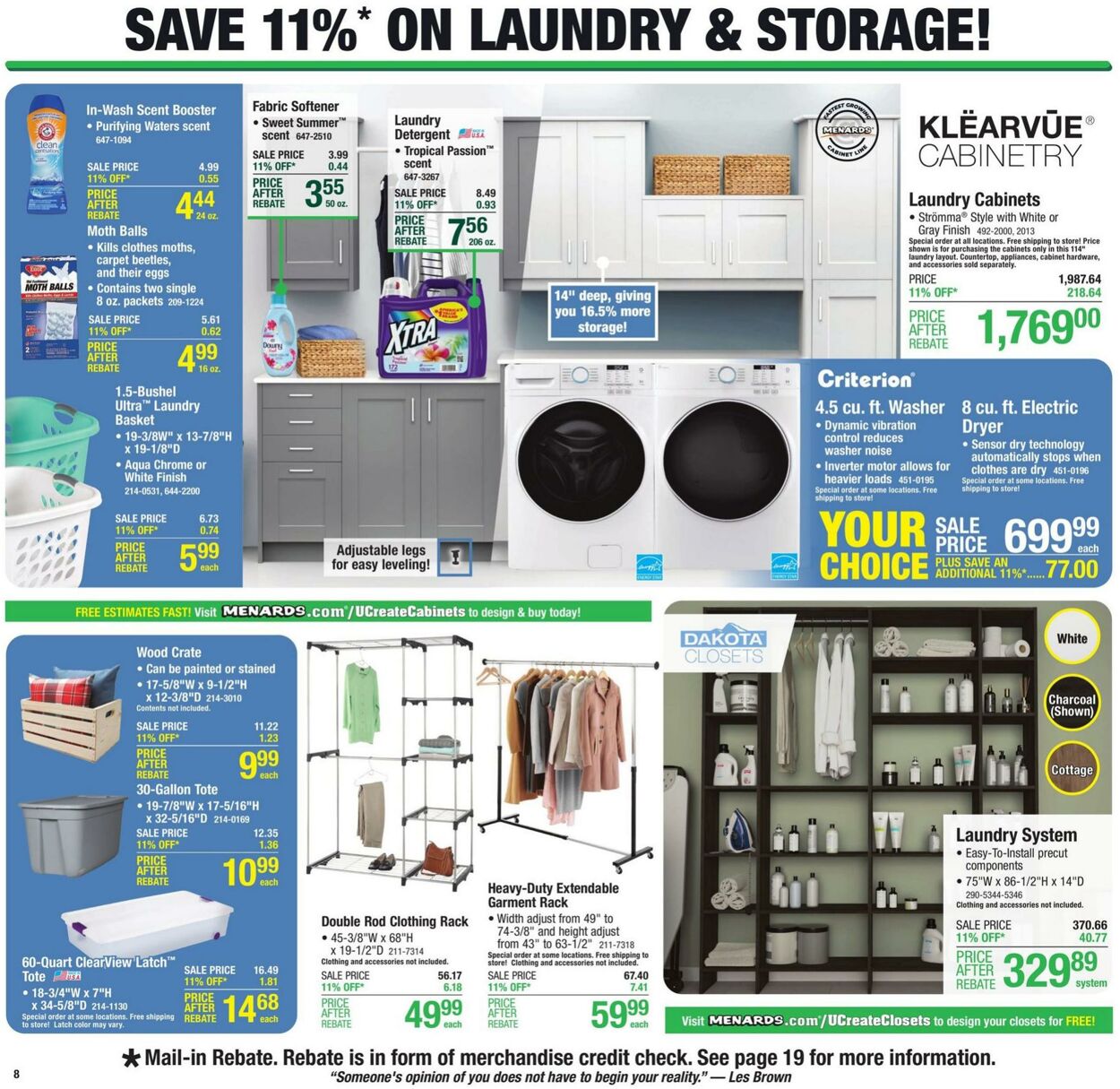 Weekly ad Menards 11/09/2023 - 11/22/2023