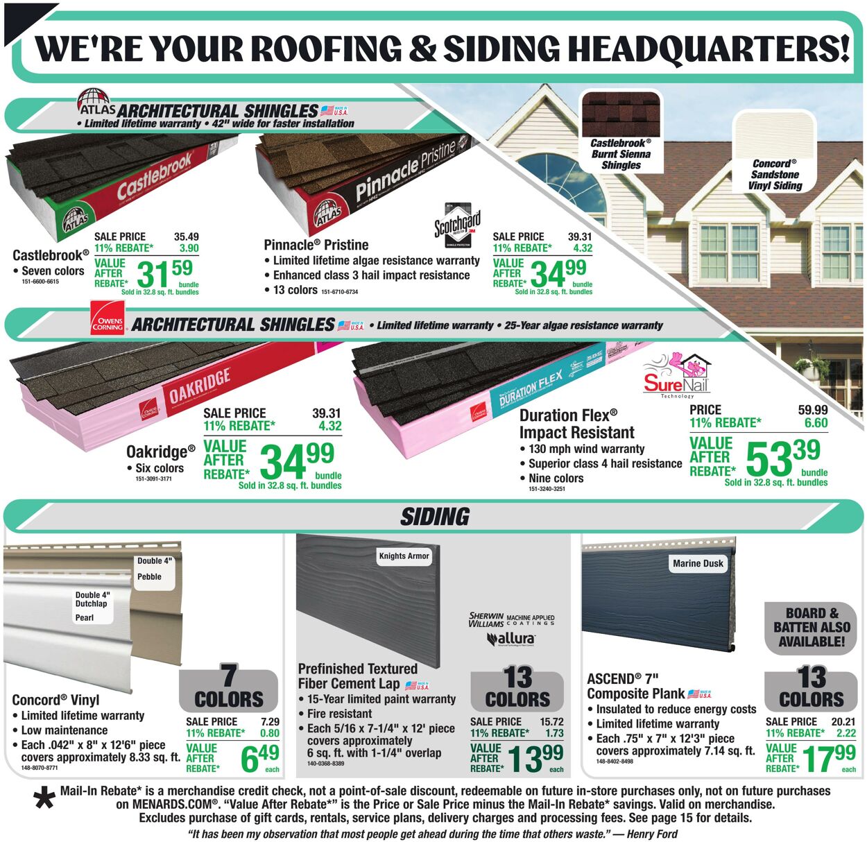 Weekly ad Menards 02/15/2026 - 03/01/2026
