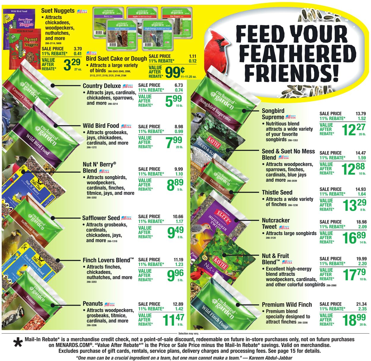 Weekly ad Menards 02/15/2026 - 03/01/2026