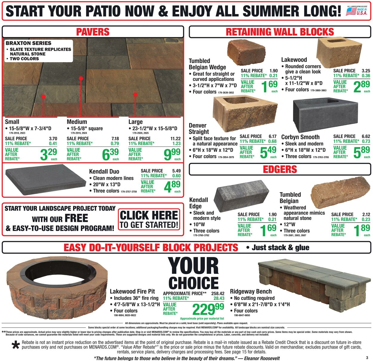 Weekly ad Menards 05/20/2026 - 05/31/2026