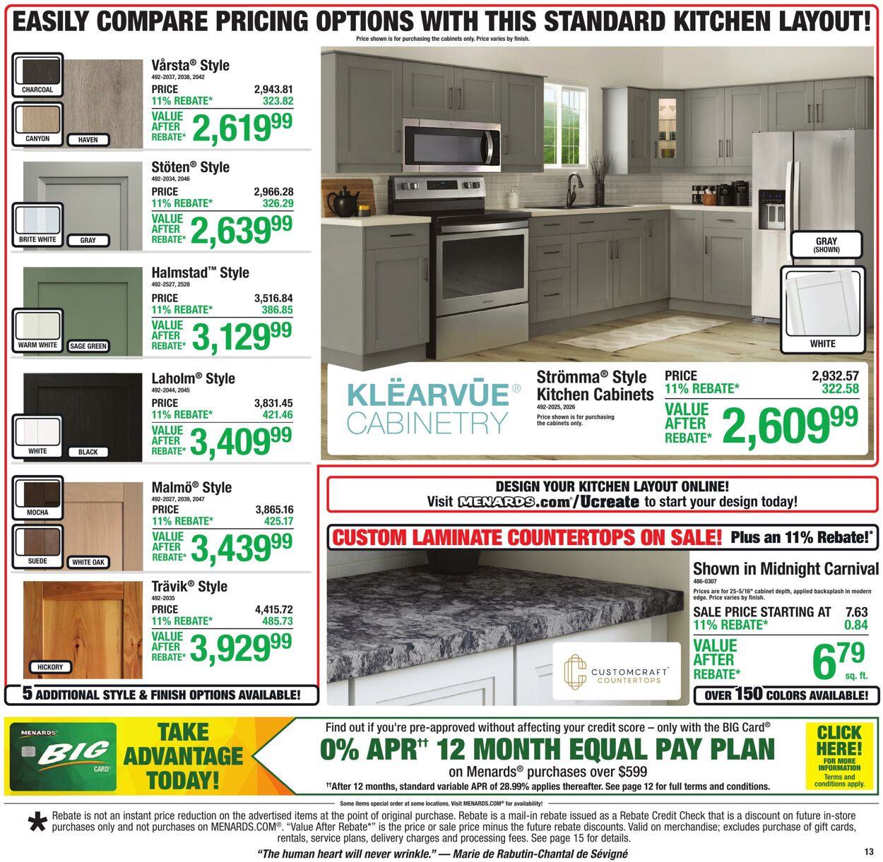 Weekly ad Menards 05/20/2026 - 05/31/2026