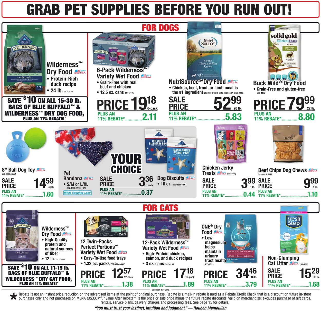 Weekly ad Menards 05/20/2026 - 05/31/2026