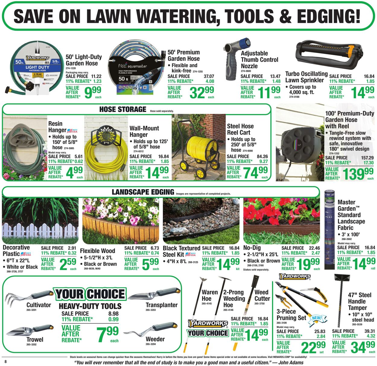 Weekly ad Menards 05/20/2026 - 05/31/2026