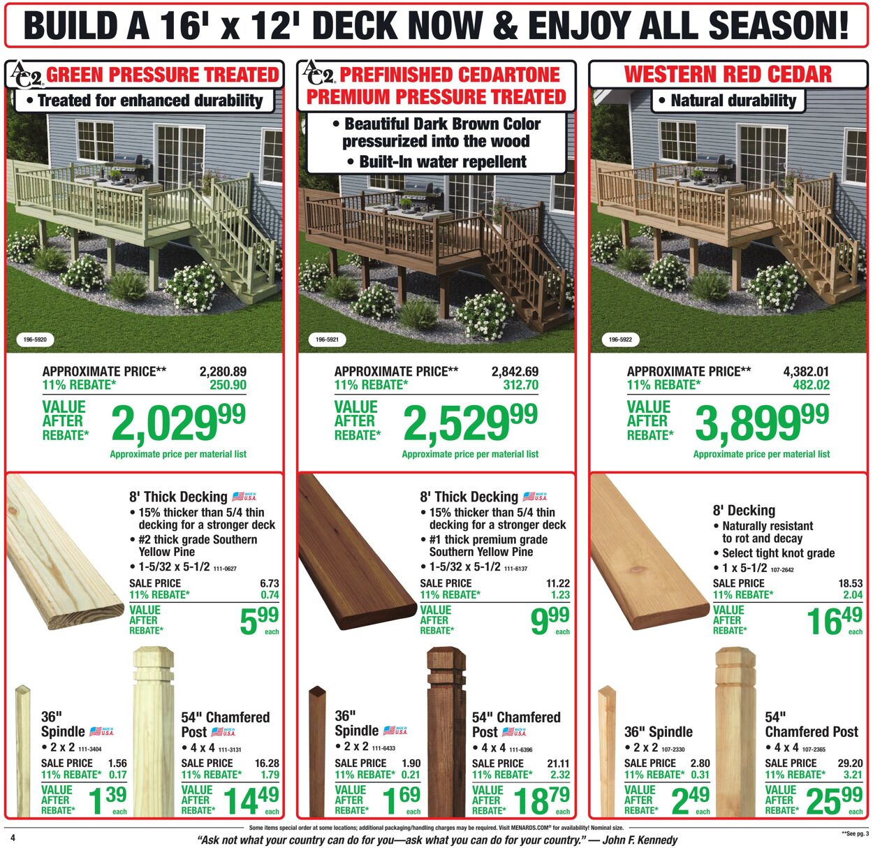 Weekly ad Menards 05/20/2026 - 05/31/2026