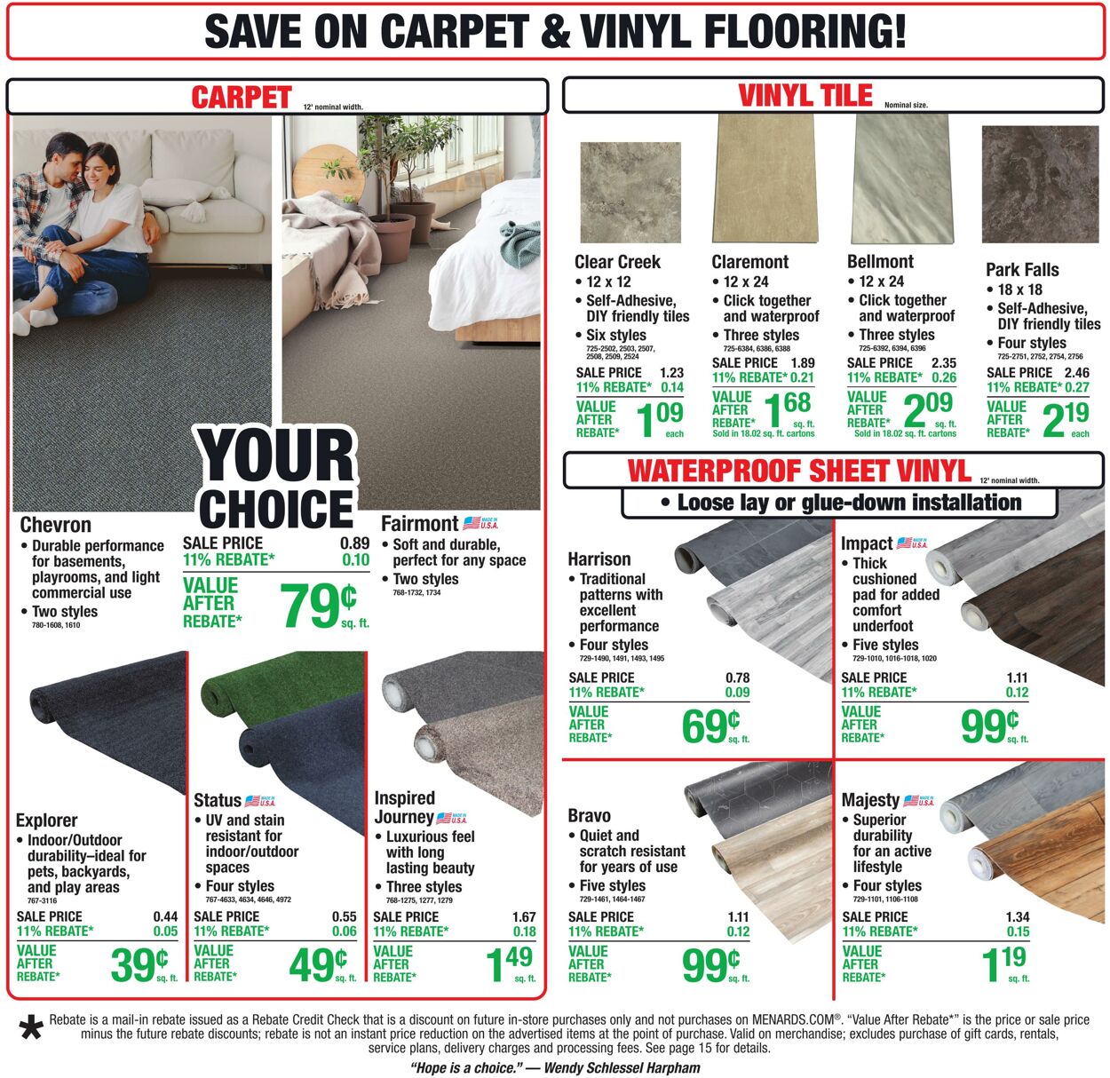 Weekly ad Menards 05/20/2026 - 05/31/2026