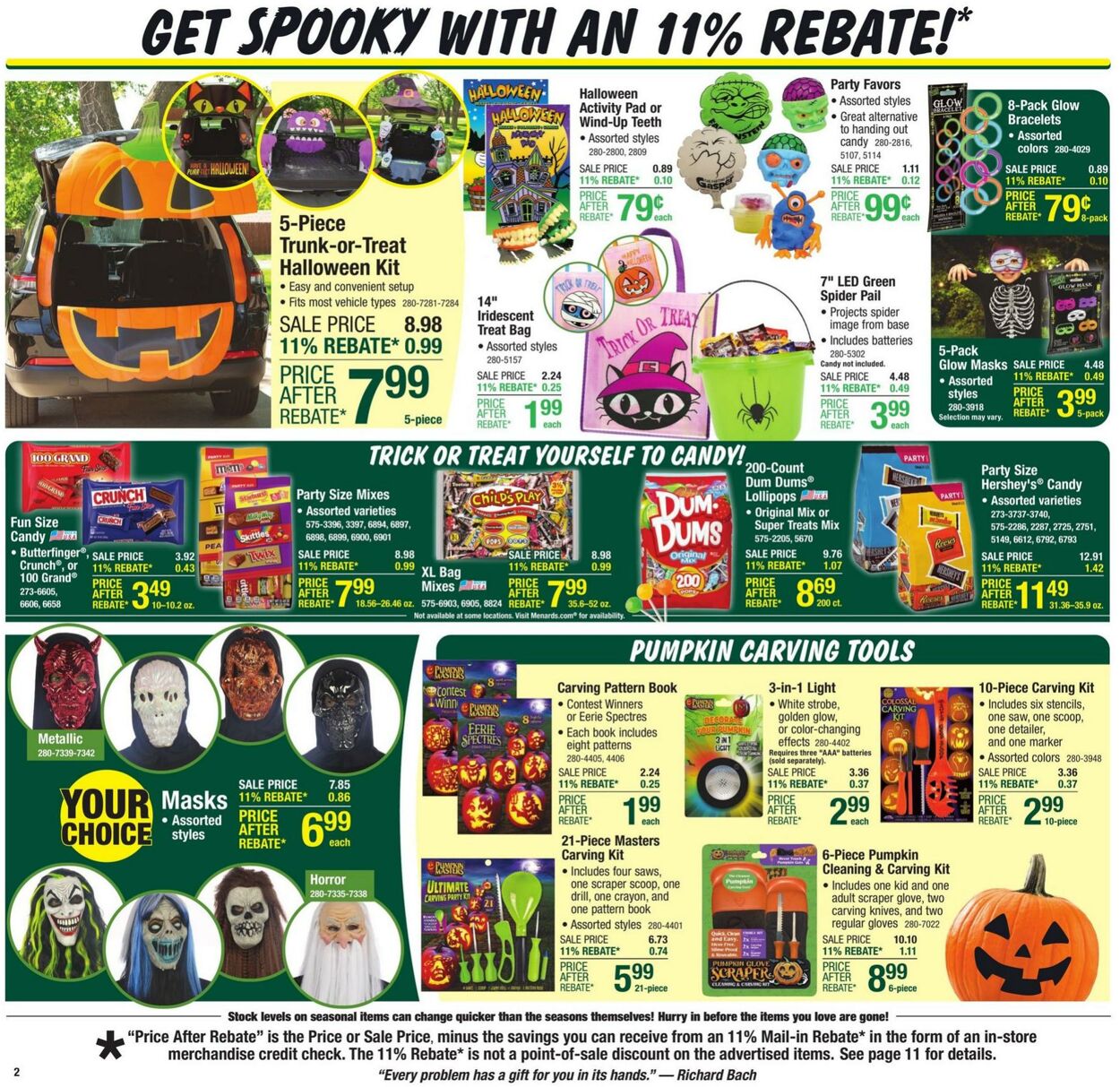 Weekly ad Menards 10/09/2024 - 10/20/2024