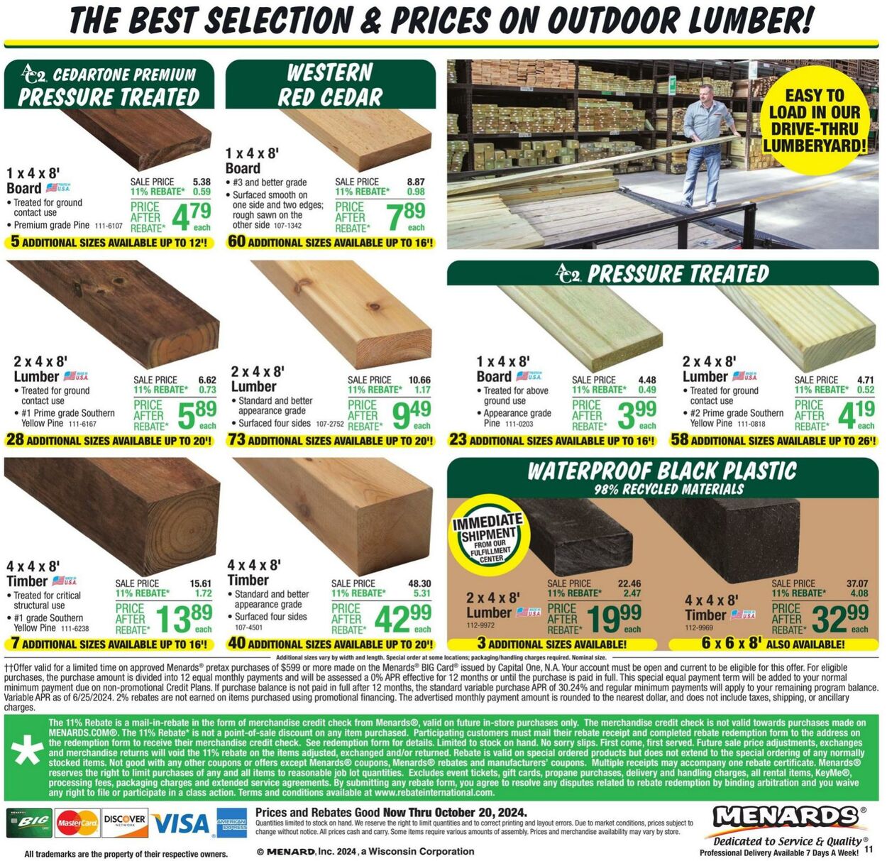 Weekly ad Menards 10/09/2024 - 10/20/2024