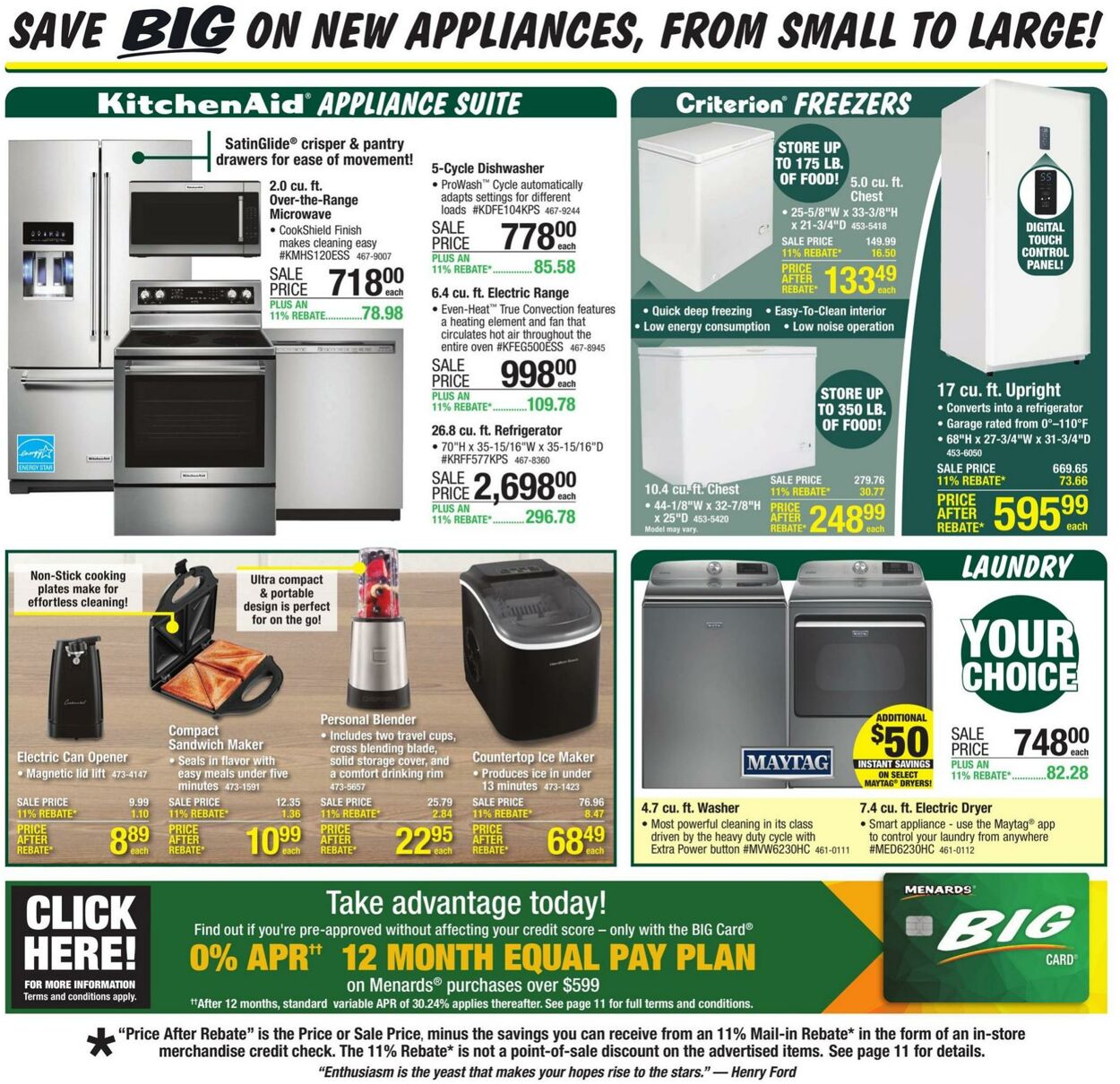 Weekly ad Menards 10/09/2024 - 10/20/2024