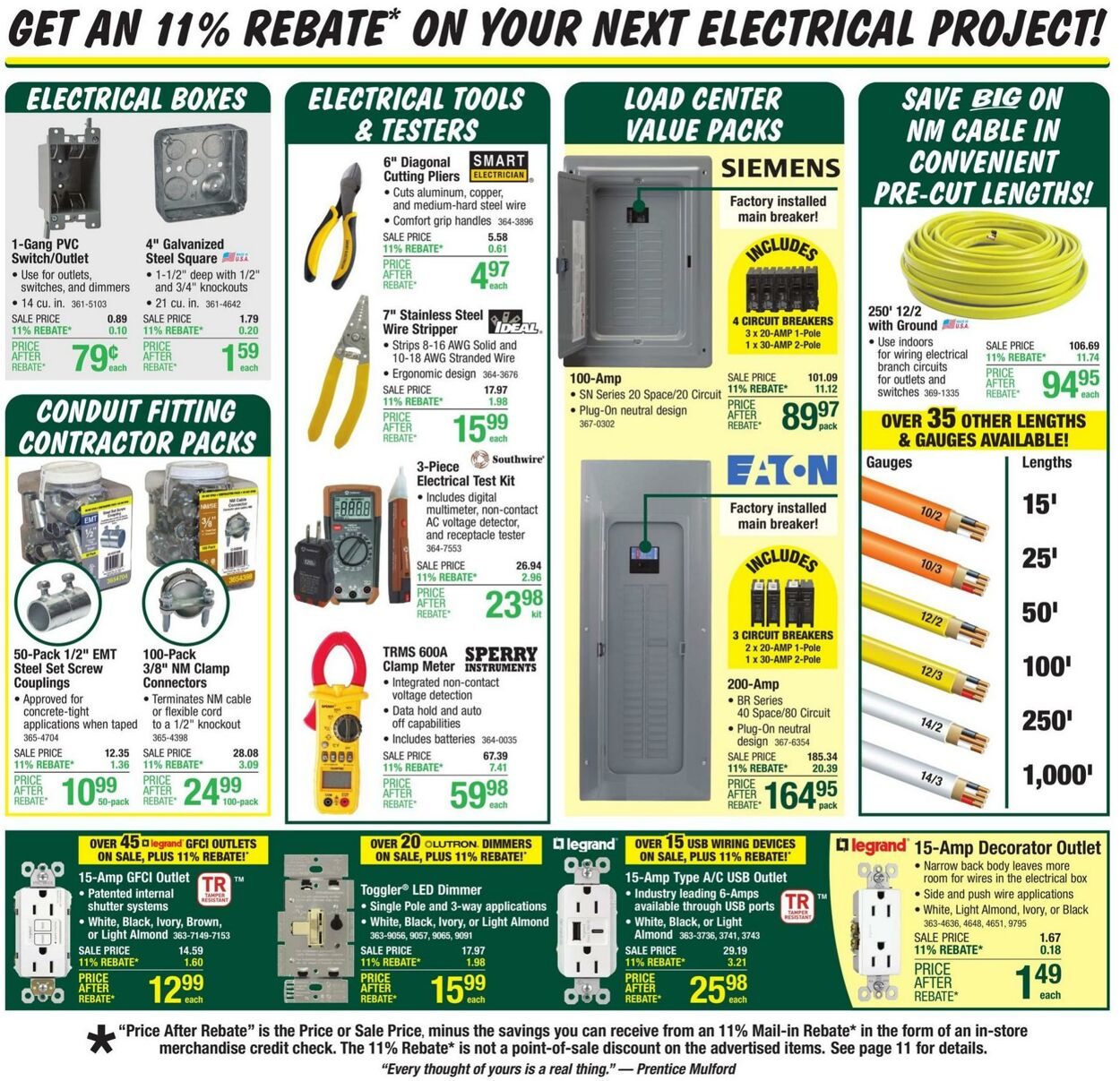 Weekly ad Menards 10/09/2024 - 10/20/2024