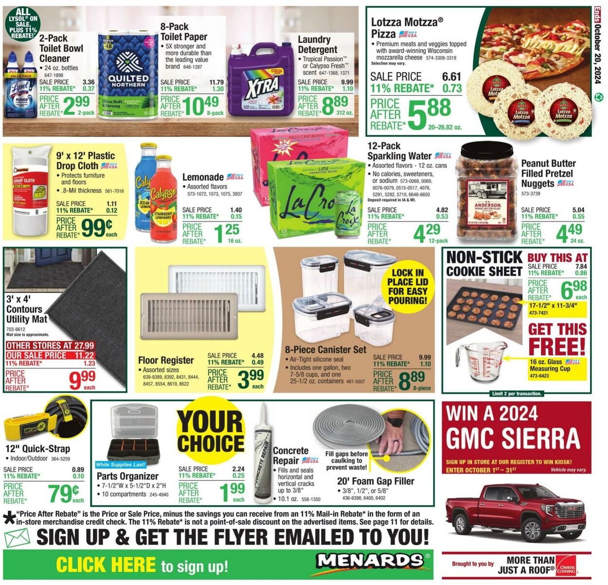 Weekly ad Menards 10/09/2024 - 10/20/2024