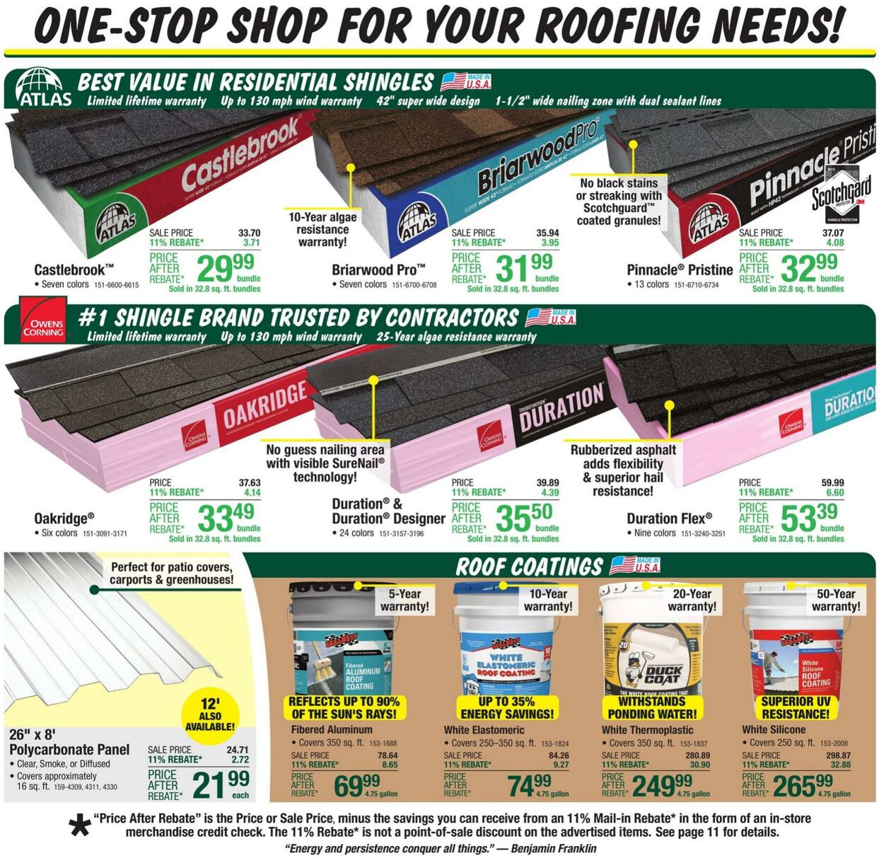 Weekly ad Menards 10/09/2024 - 10/20/2024