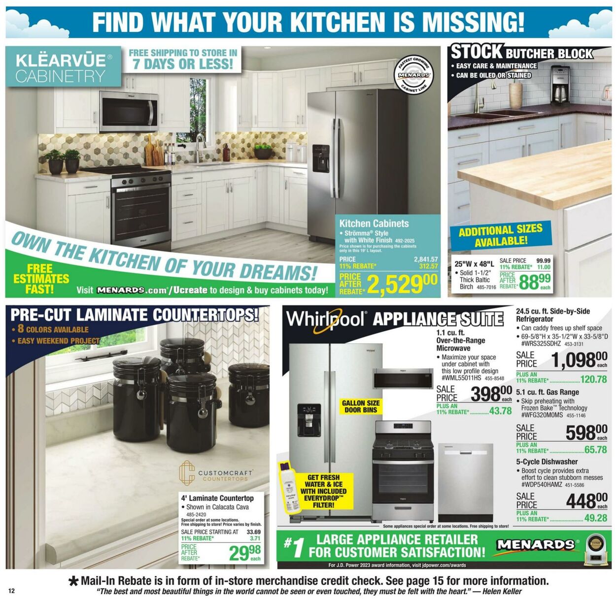 Weekly ad Menards 04/11/2024 - 04/21/2024