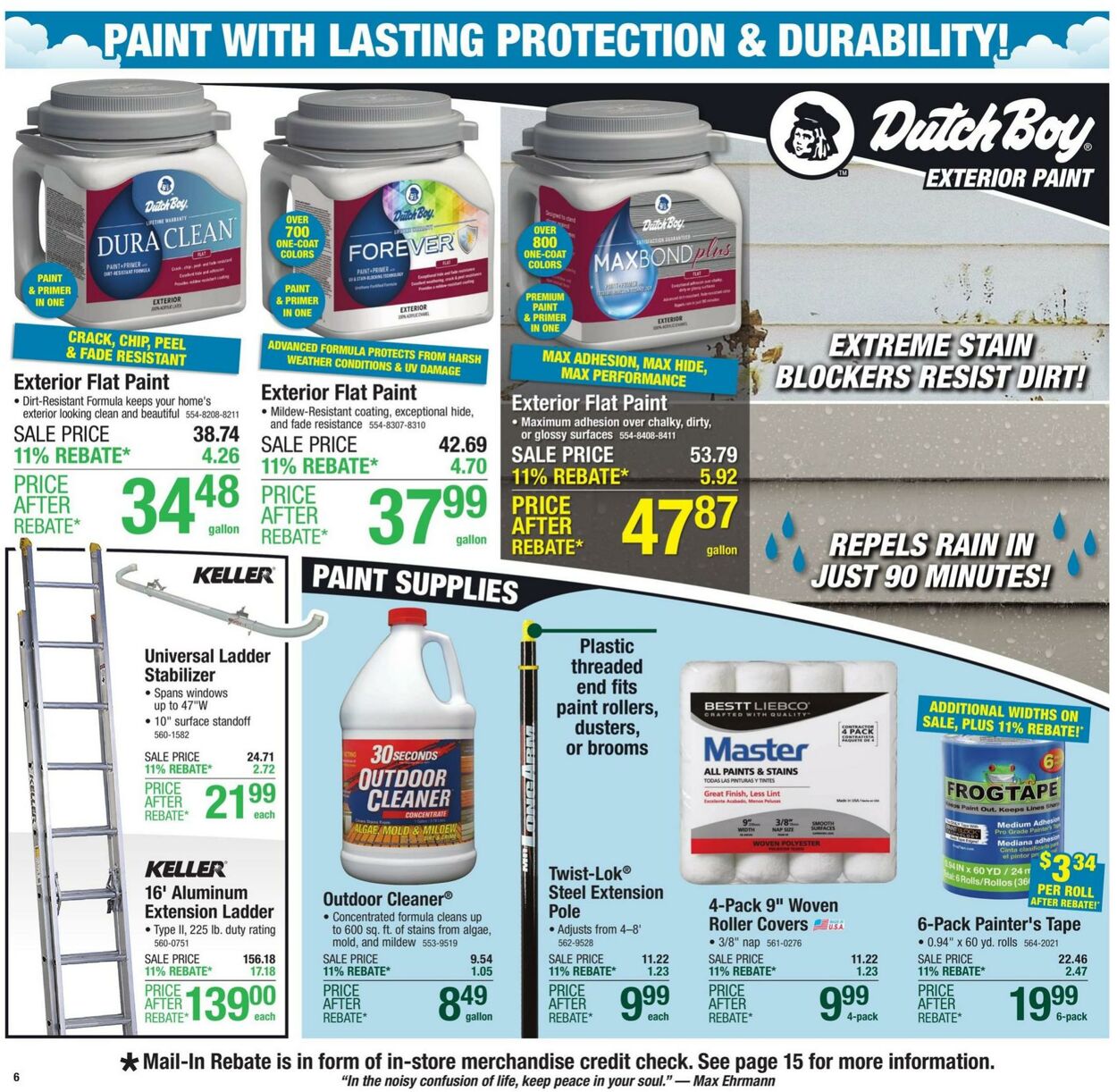 Weekly ad Menards 04/11/2024 - 04/21/2024