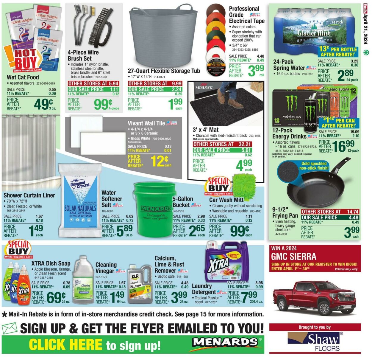 Weekly ad Menards 04/11/2024 - 04/21/2024