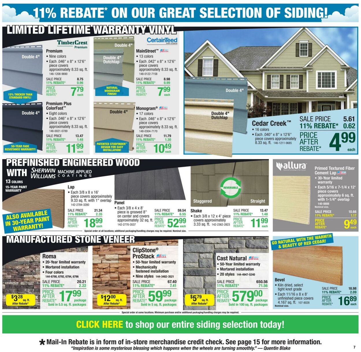 Weekly ad Menards 04/11/2024 - 04/21/2024