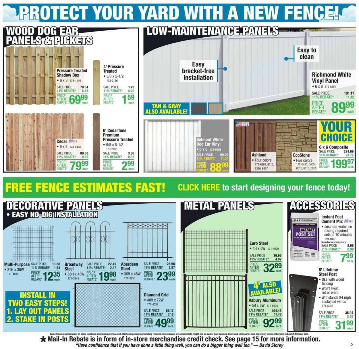 Weekly ad Menards 04/11/2024 - 04/21/2024