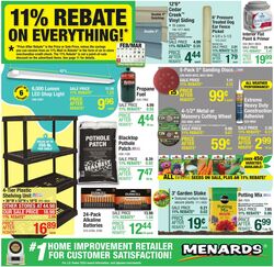 Weekly ad Menards 01/22/2025 - 02/02/2025