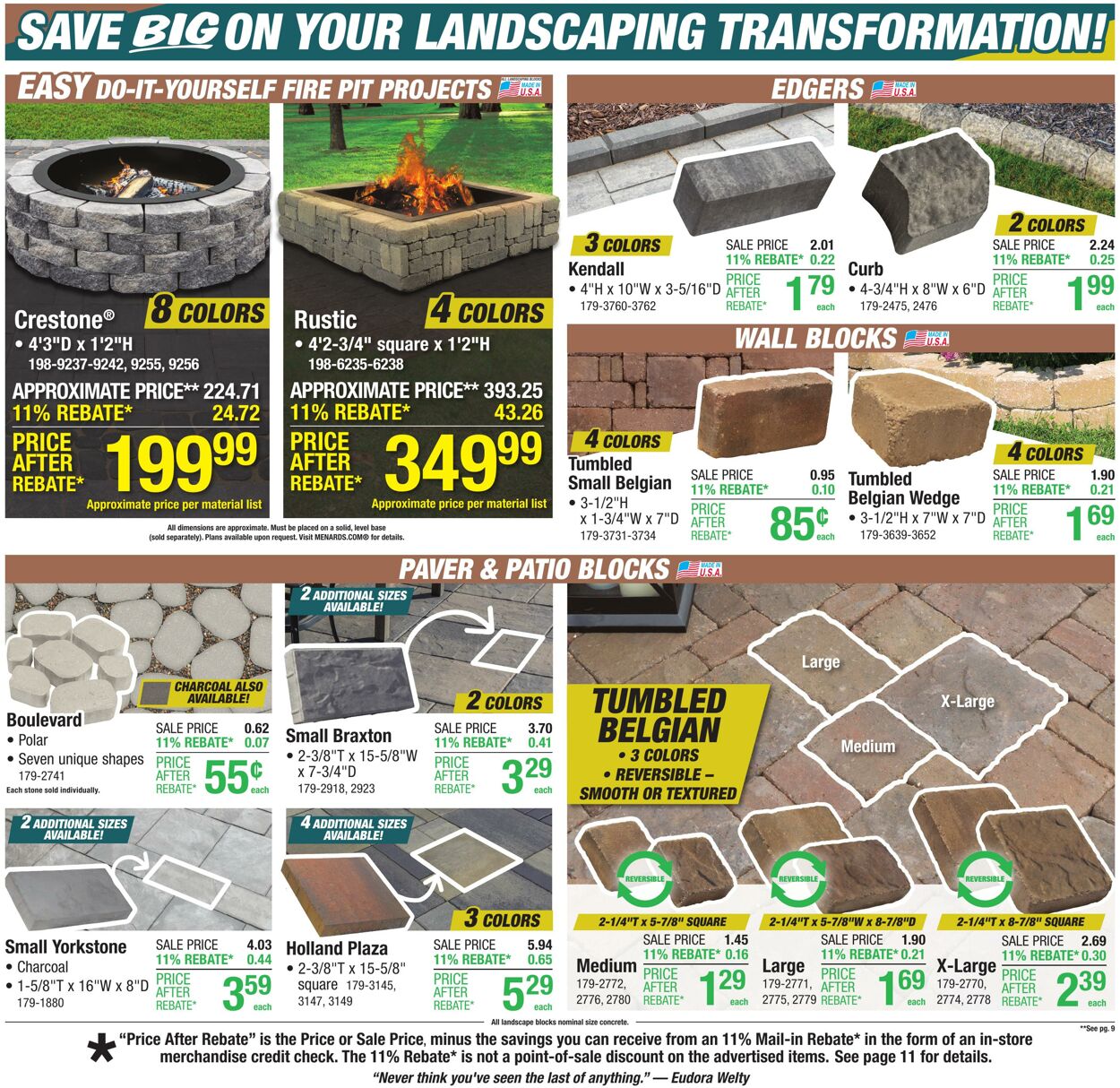 Weekly ad Menards 09/03/2025 - 09/14/2025