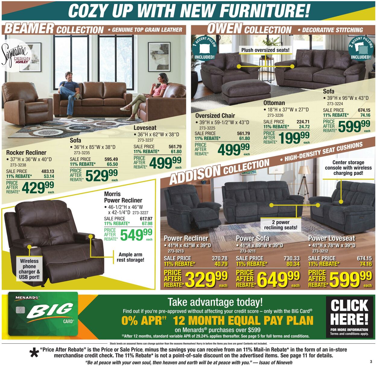 Weekly ad Menards 09/03/2025 - 09/14/2025