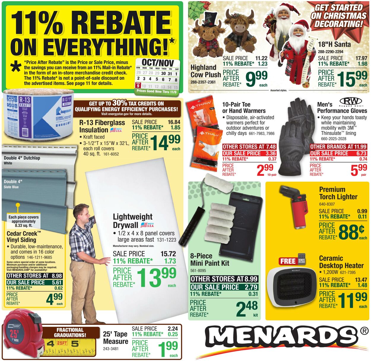 Weekly ad Menards 10/29/2025 - 11/09/2025