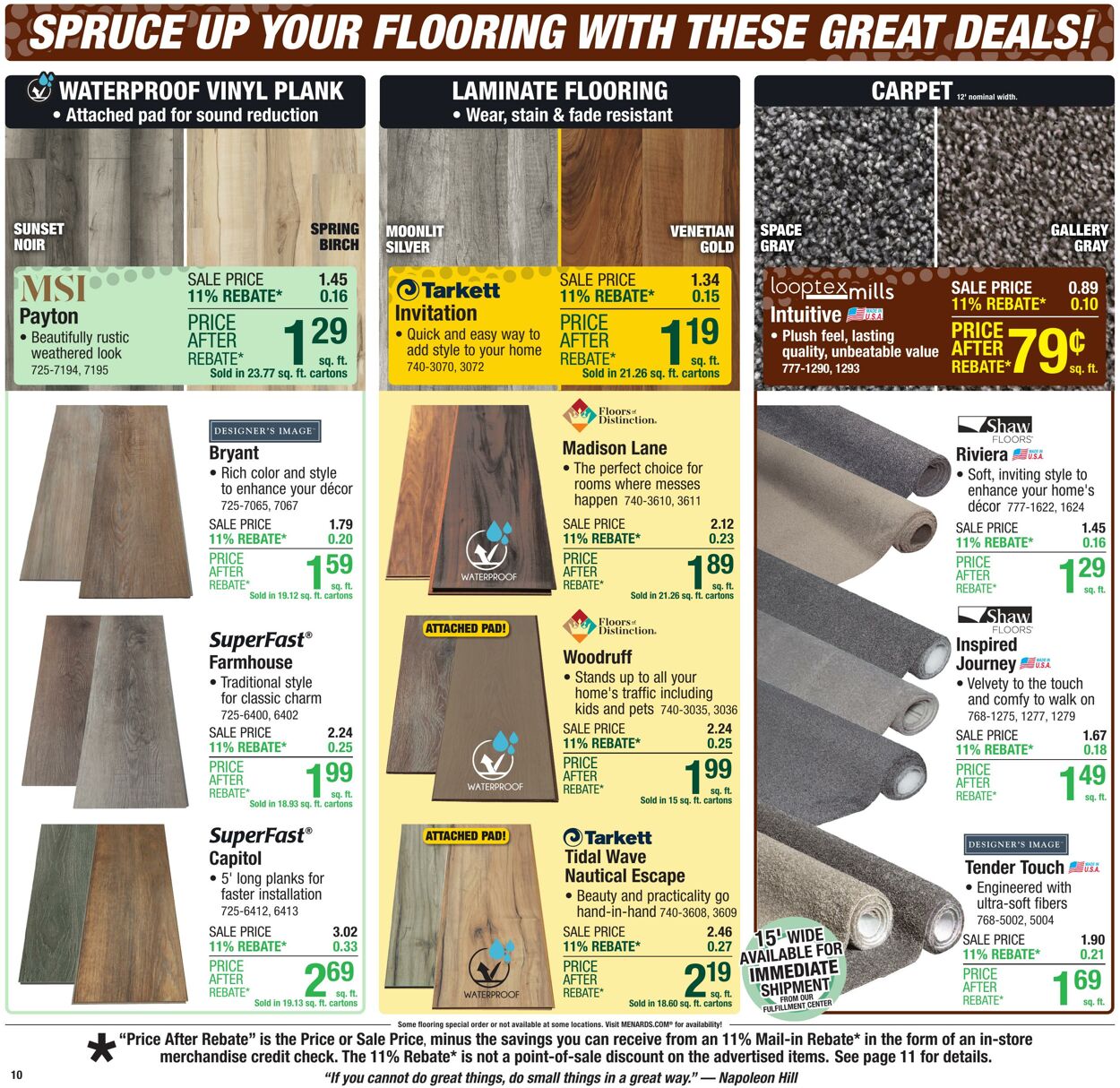 Weekly ad Menards 10/29/2025 - 11/09/2025
