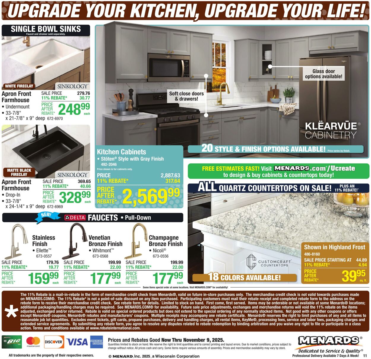 Weekly ad Menards 10/29/2025 - 11/09/2025