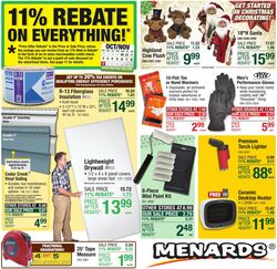 Weekly ad Menards 10/29/2025 - 11/09/2025