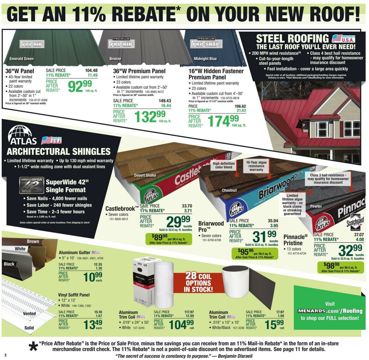 Weekly ad Menards 09/18/2024 - 09/29/2024