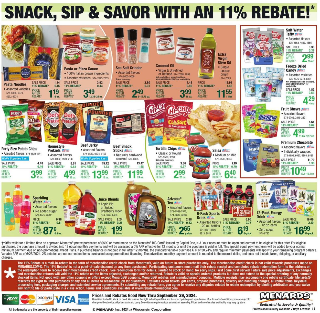 Weekly ad Menards 09/18/2024 - 09/29/2024