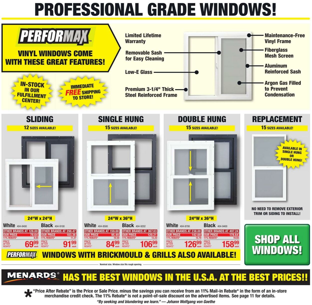 Weekly ad Menards 09/18/2024 - 09/29/2024