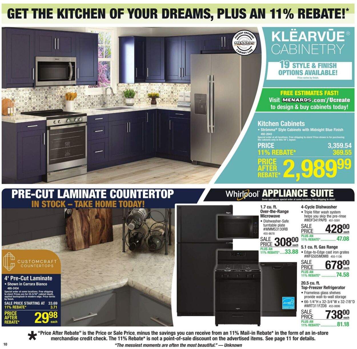 Weekly ad Menards 09/18/2024 - 09/29/2024