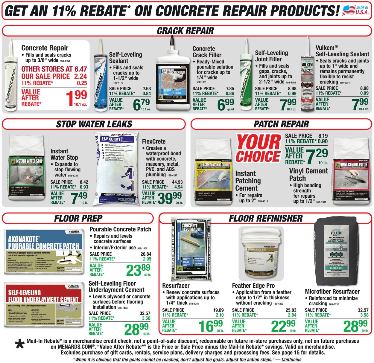 Weekly ad Menards 04/29/2026 - 05/10/2026