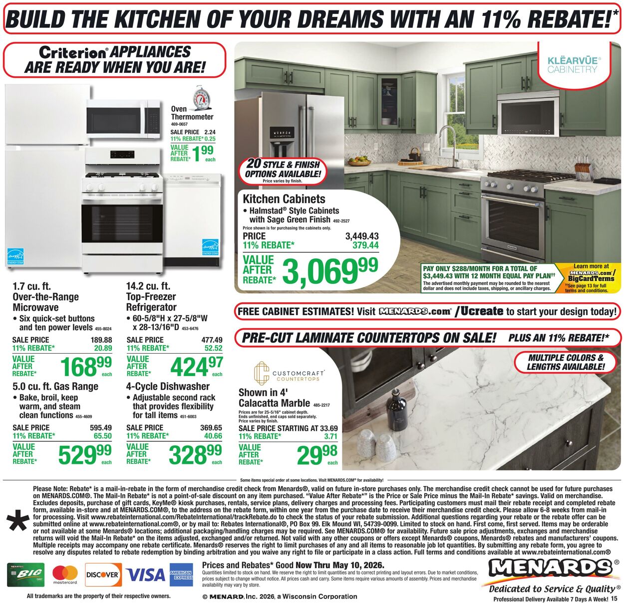 Weekly ad Menards 04/29/2026 - 05/10/2026