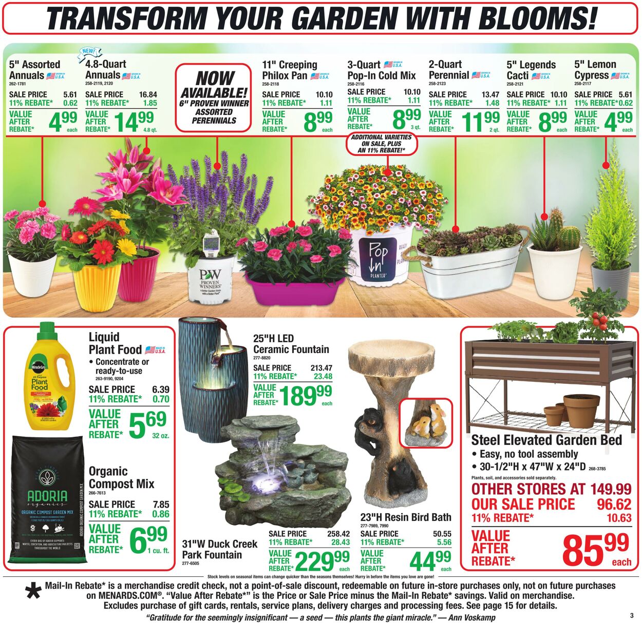 Weekly ad Menards 04/29/2026 - 05/10/2026
