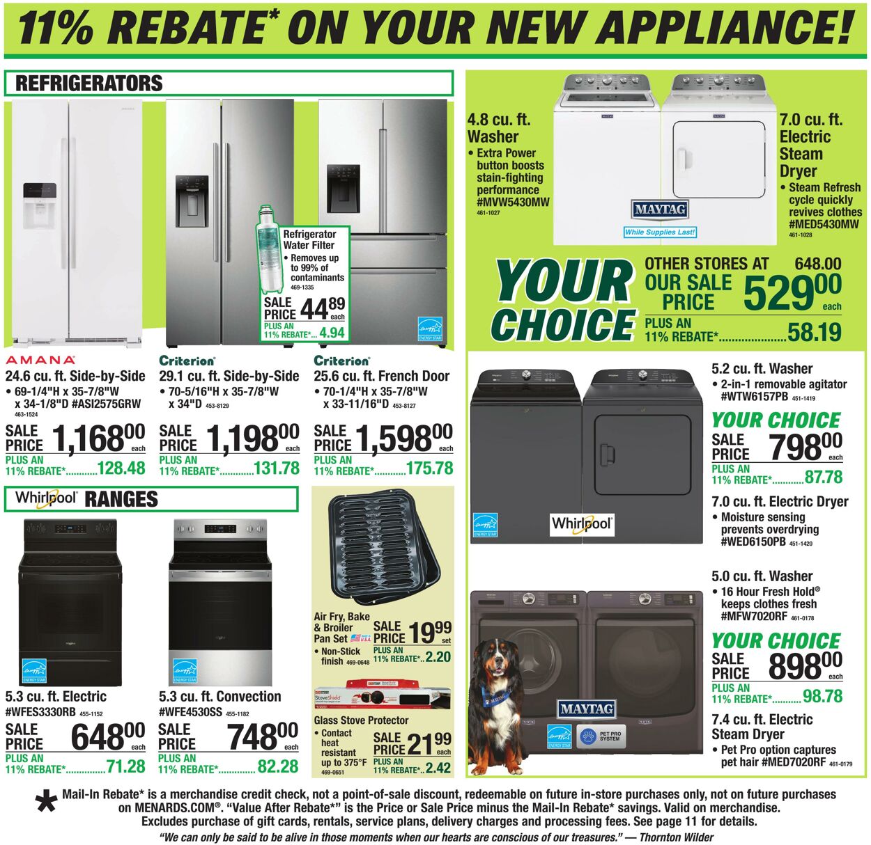 Weekly ad Menards 04/08/2026 - 04/19/2026