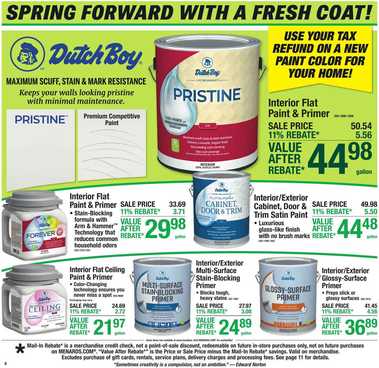Weekly ad Menards 04/08/2026 - 04/19/2026
