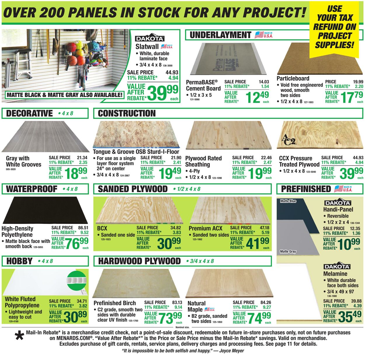 Weekly ad Menards 04/08/2026 - 04/19/2026