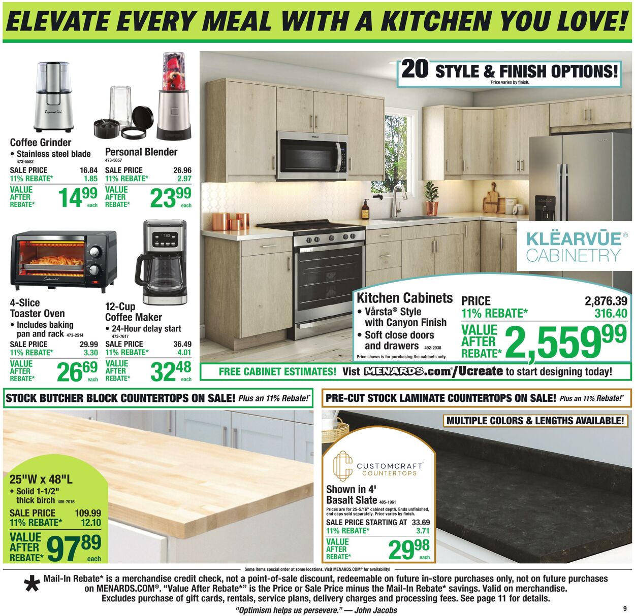 Weekly ad Menards 04/08/2026 - 04/19/2026