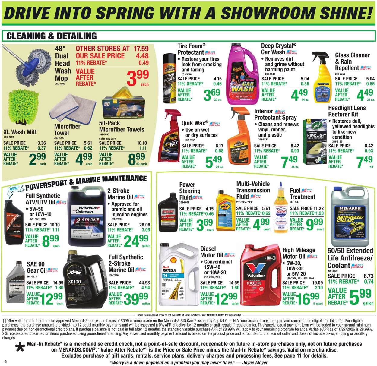 Weekly ad Menards 04/08/2026 - 04/19/2026