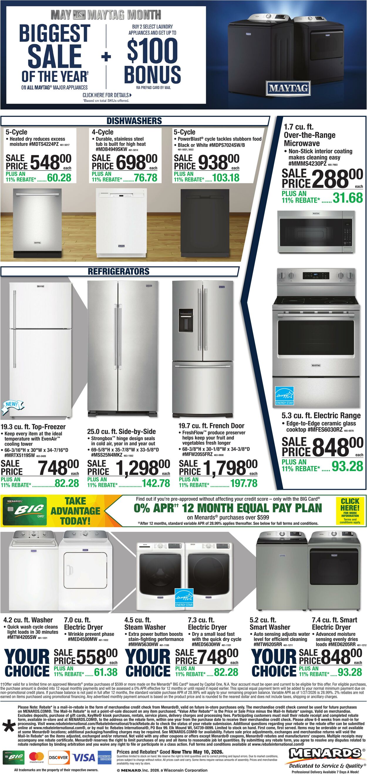Weekly ad Menards 04/29/2026 - 05/10/2026